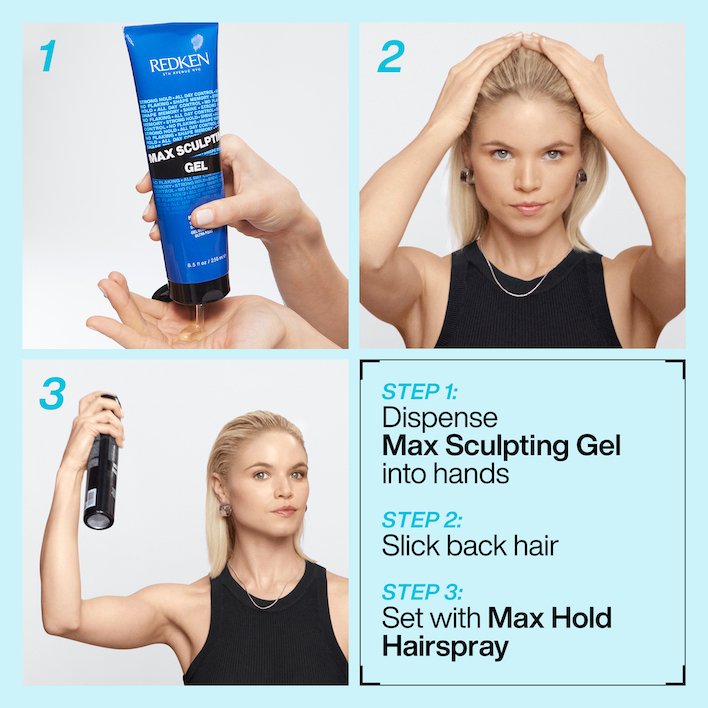 Max Sculpting Gel: Super Strong Hold Hair Gel | Redken